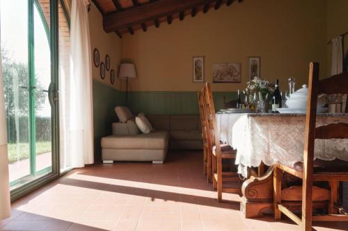 Posezení v ubytování Villa Canavetro