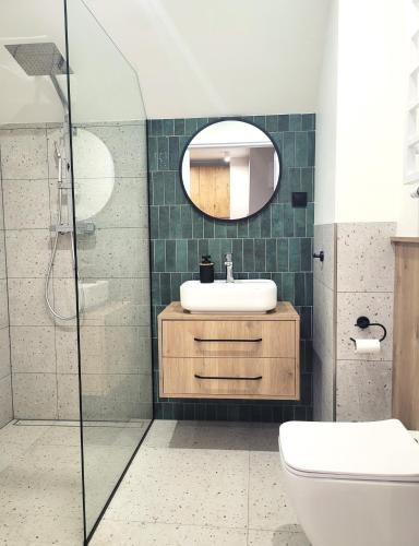 Ένα μπάνιο στο Apartamenty K17 Stare Miasto