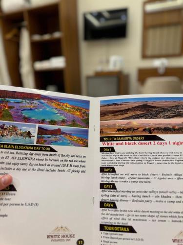 White House Pyramids viewにあるテレビまたはエンターテインメントセンター