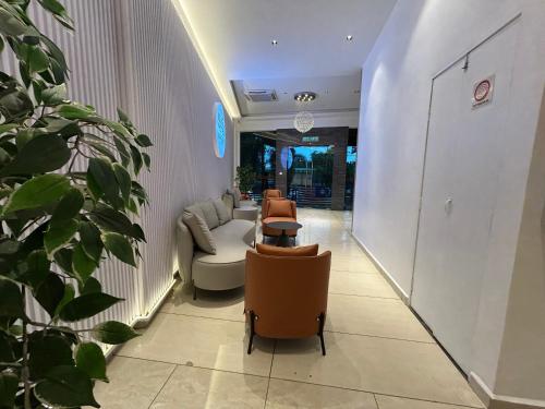 Posezení v ubytování Asiago Hotel
