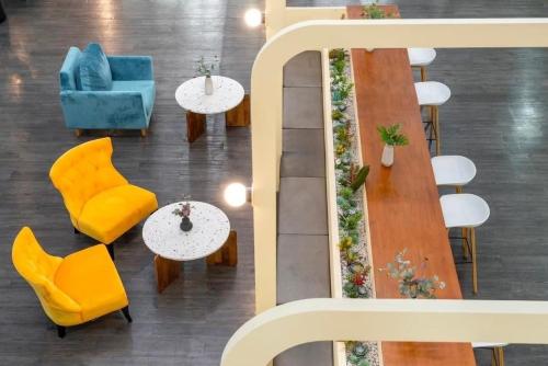 Area soggiorno di The Ram Hotel