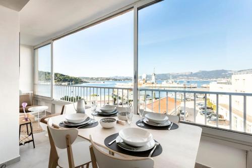 Cosy T2 vue mer 50m plages Wifi parking