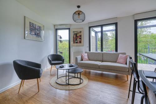 Appartement cosy lumieux- cadre verdoyant