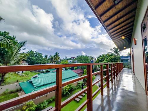 Balkón nebo terasa v ubytování Tropical Villa - Weligama