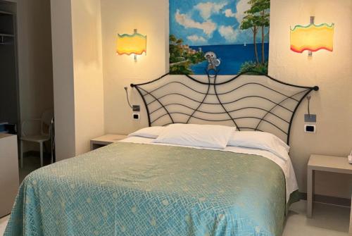 Кровать или кровати в номере Hotel Barcarola 2