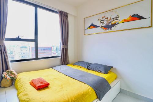 Ένα ή περισσότερα κρεβάτια σε δωμάτιο στο SOHO Spacious Aparts, CENTRAL Location