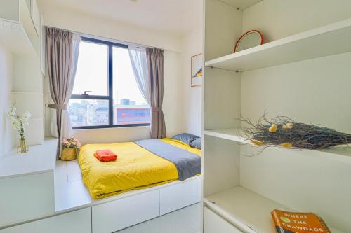 Ένα ή περισσότερα κρεβάτια σε δωμάτιο στο SOHO Spacious Aparts, CENTRAL Location