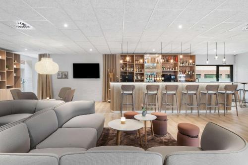 TV a/nebo společenská místnost v ubytování Best Western Plus Hotel Odense