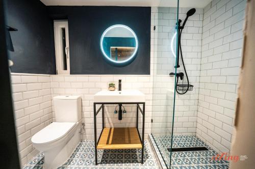 Salle de bains dans l'établissement The Florian Boutique Guesthouse by Zzzing