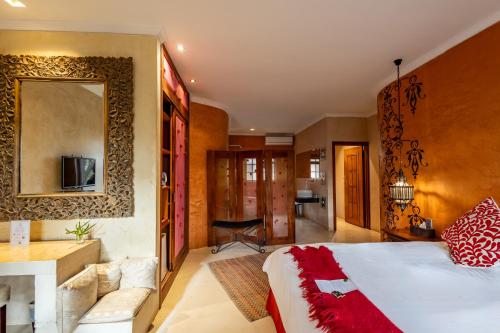 Katil atau katil-katil dalam bilik di Singa Lodge - Lion Roars Hotels & Lodges