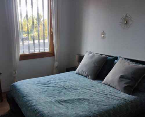 Postel nebo postele na pokoji v ubytování El paseo del Duero