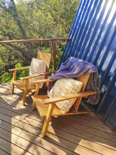 Fotografie z fotogalerie ubytování Gaia A-frame cabin v destinaci Swellendam