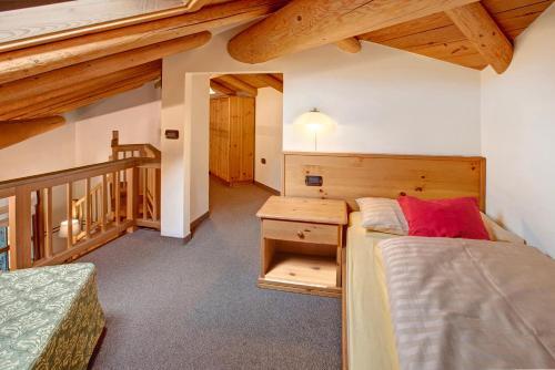 Postel nebo postele na pokoji v ubytování Villa Nordica Aurora