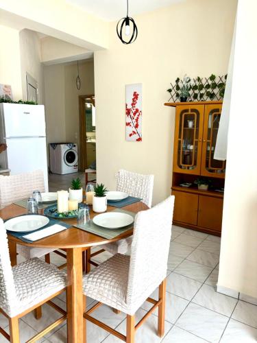 Η κουζίνα ή μικρή κουζίνα στο See view apartment