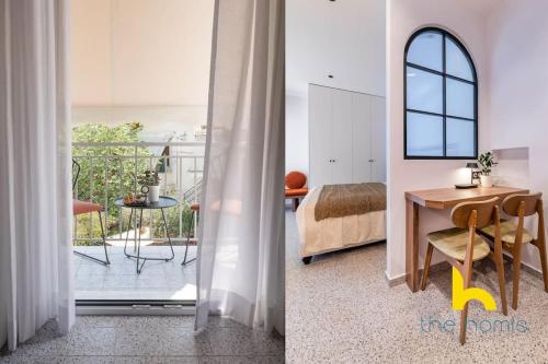 Athenian Retro-Chic Studio, Steps From Kalimarmaro