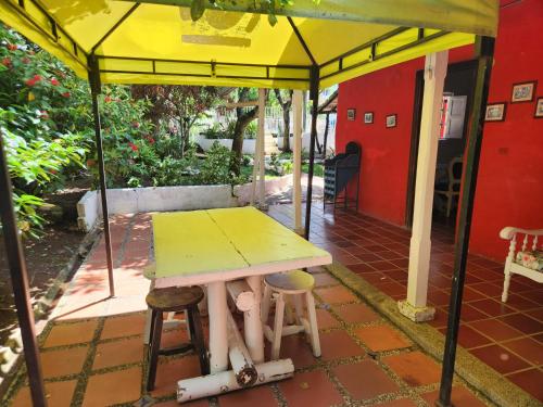 Patio nebo venkovní prostory v ubytování Hosteria El Castellano