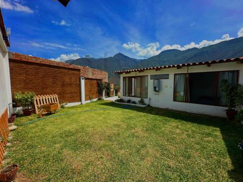 En generel udsigt til bjerge eller udsigt til bjerge taget fra lejligheden