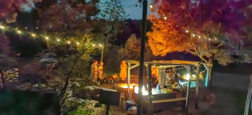 Zahrada ubytování Gaia A-frame cabin