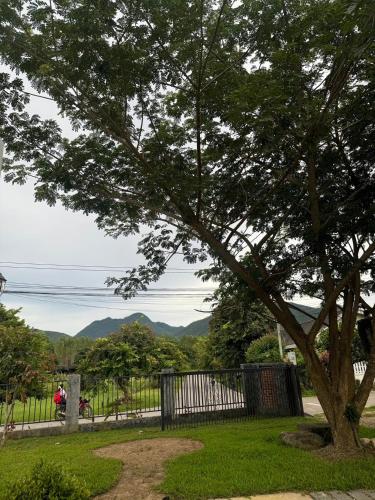 Landskap semula jadi dekat dengan vila ini
