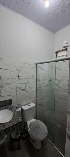 Ένα μπάνιο στο Residencial JM