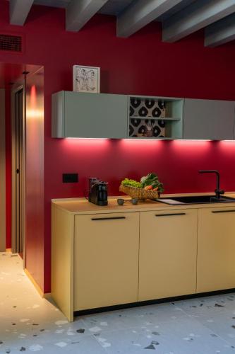Dapur atau dapur kecil di Casaorti Deco Design