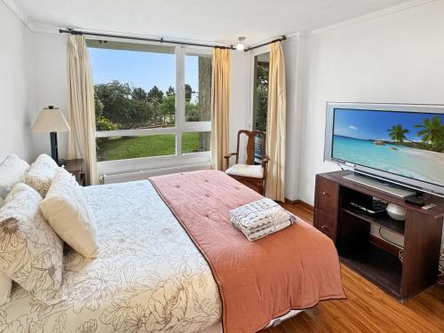 Katil atau katil-katil dalam bilik di Marbella Country Club