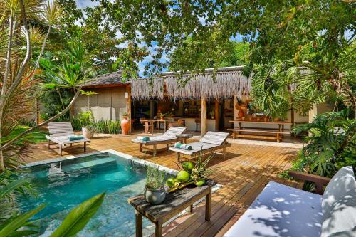 Kolam renang di atau dekat dengan Casa e Pousada Alecrim