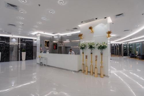 Vstupní hala nebo recepce v ubytování Wahaj Boulevard Hotel
