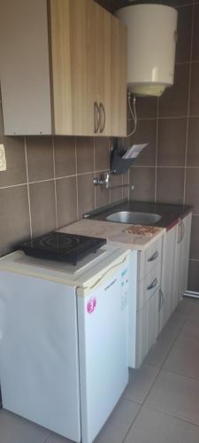 Kuchyň nebo kuchyňský kout v ubytování Mali Vrt