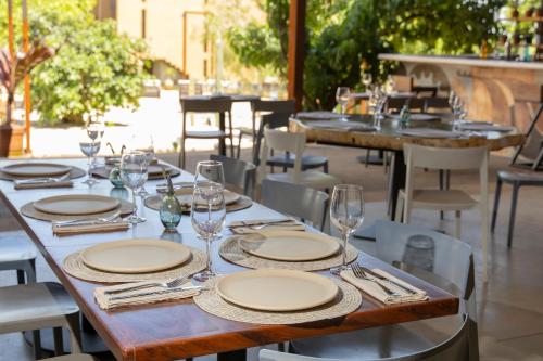 Un restaurante o sitio para comer en XOLATLACO TEPOZTLAN Hotel Boutique