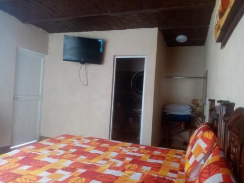 Μια τηλεόραση ή/και κέντρο ψυχαγωγίας στο Cabaña Penthouse