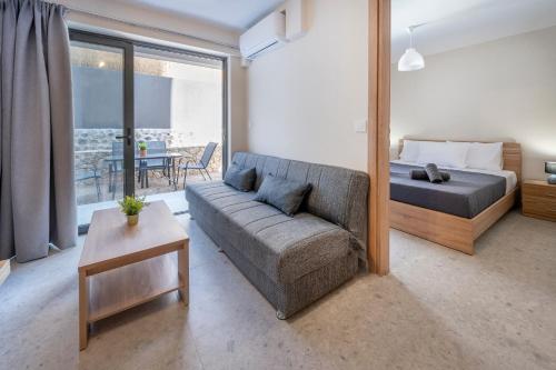 Posezení v ubytování 1 bedroom apartment KosHomes1