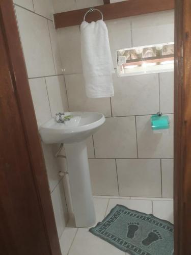 Ένα μπάνιο στο Cabanas São Miguel