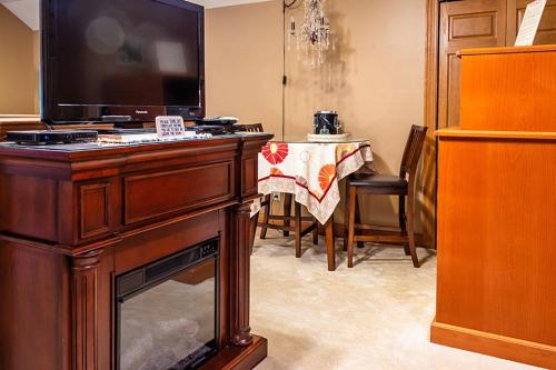 Dapur atau dapur kecil di Scottish Bed & Breakfast