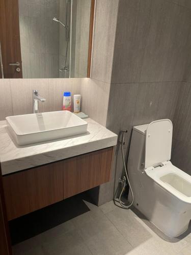 Koupelna v ubytování Swanbay - Căn Hộ 1PN, 2PN