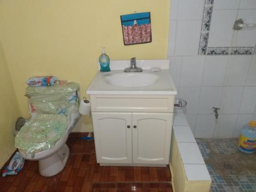 Ένα μπάνιο στο Casa de Douglas