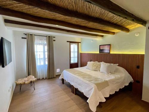 TV a/nebo společenská místnost v ubytování Hotel Boutique Cenit