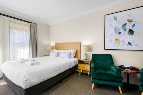 Katil atau katil-katil dalam bilik di Melview Greens - Studio Apartment