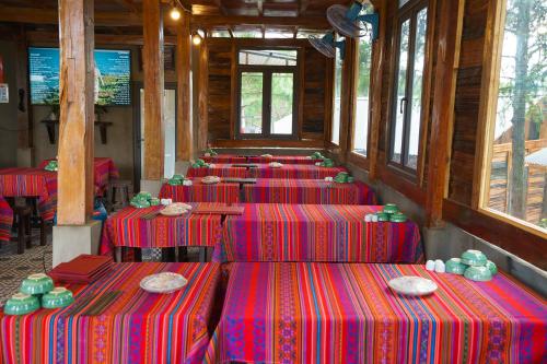 Restaurace v ubytování Lam Ecolodge Mu Cang Chai