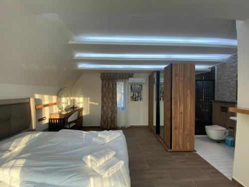 Postel nebo postele na pokoji v ubytování Alanya Bektas Private Villa