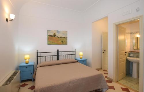 Katil atau katil-katil dalam bilik di Stunning Home In Modica