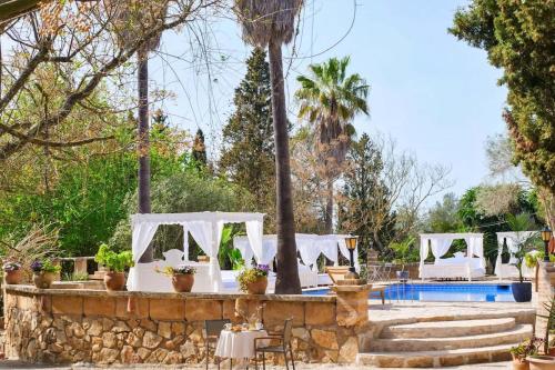 FALCO II auf Finca Zenara, große Terrasse, XXL Pool, Wifi, Klima, Yoga, Gemeinschaftsküche