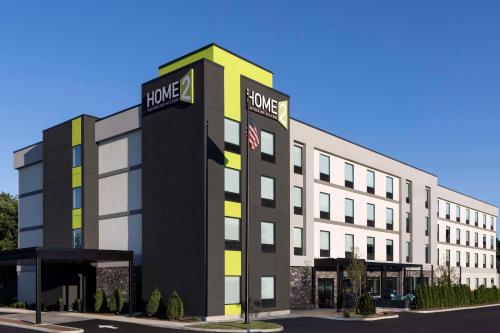 a rendering of a hotel with a home at Home2 Suites By Hilton East Haven New Haven in East Haven