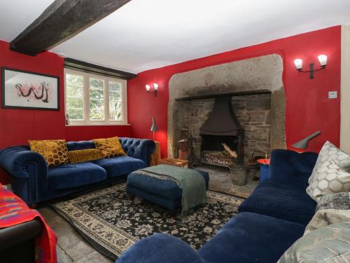 Χώρος καθιστικού στο Danby Lodge