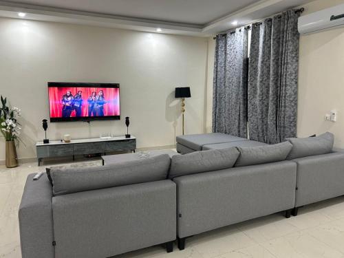 Et tv og/eller underholdning på Les Résidences Aya Et Fils 1