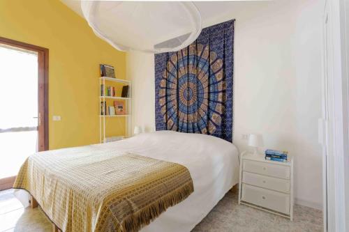 Postel nebo postele na pokoji v ubytování Villa Shanti Yoga & Meditation