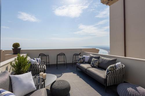 Posezení v ubytování Bluonly Boutique B&B