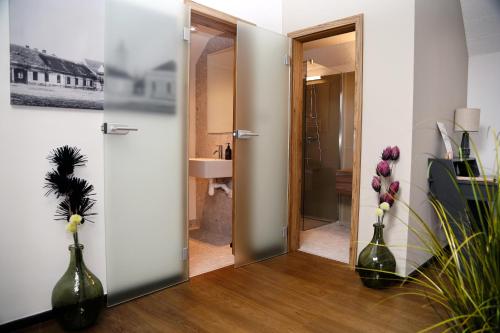 Kúpeľňa v ubytovaní Arena Hotel Samorin