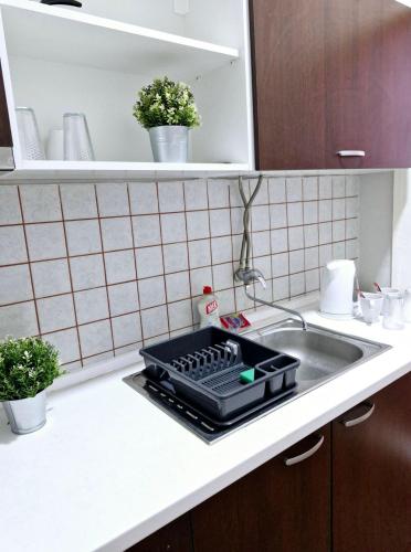 Una cocina o zona de cocina en Centar lux 2