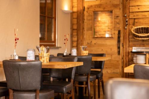 Posezení v ubytování Altbau Gasthaus Amboss